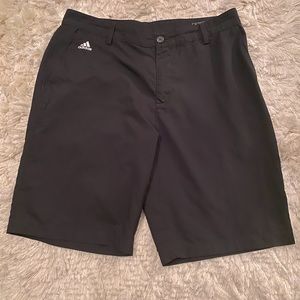 Men’s Adidas Black Golf Shorts Size 34
